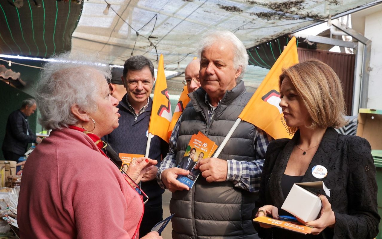 Valorização das pensões e aumento do Complemento Solidário para o Idoso são compromissos da AD, “que fez mais, em meses, do que o PS numa década”, assume Vânia Jesus